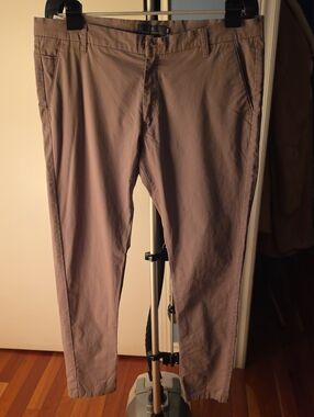 A/X Armani Exchange Slim Chinos in Light Taupe